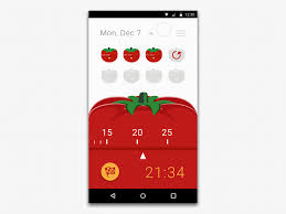 Pomodoro Mobile App by Andy Burkovetsky on Dribbble